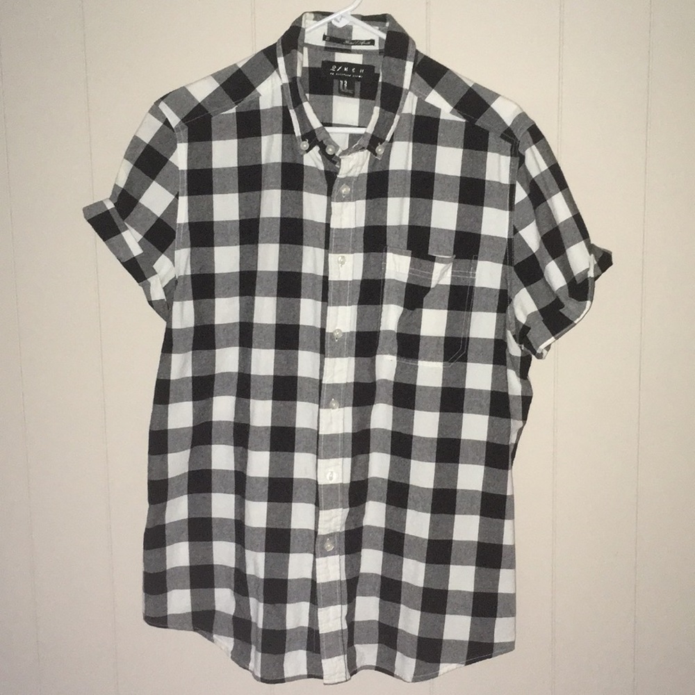 Men’s Short Sleeve Button Up